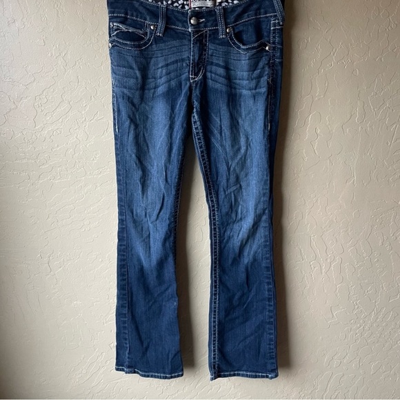 Ariat REAL Denim Whipstitch Riding Bootcut Jeans 31R - Picture 5 of 12
